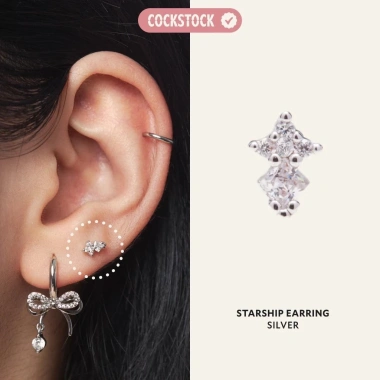 Titanium Earring Collection Cockstock - Khuyên tai titan cao cấp, siêu bền, giá chỉ 98.000₫ giảm từ 121.520₫ 10