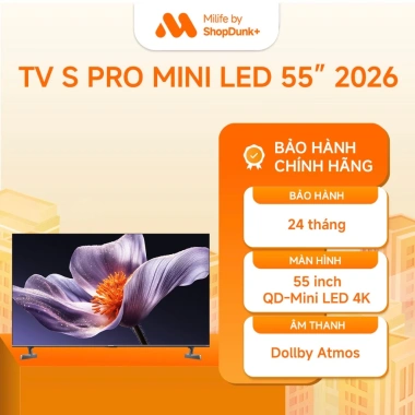 Tivi Xiaomi TV S Pro Mini LED 55 inch 2.026 Chính Hãng BH 2 Năm Giá 15,990,000₫