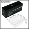 Tn Hình Xăm Đựng Kim 20 Chiếc Suốt Dùng Một Lần - Khay Nhựa cho Cốc 2 Lớp, Làm Sạch 5