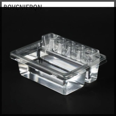Tn Hình Xăm Đựng Kim 20 Chiếc Suốt Dùng Một Lần - Khay Nhựa cho Cốc 2 Lớp, Làm Sạch 8 Tn Hình Xăm Đựng Kim 20 Chiếc Suốt Dùng Một Lần - Khay Nhựa cho Cốc 2 Lớp, Làm Sạch 8