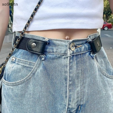 Tn Mới Unisex Đàn Hồi Không Khóa Dây - Quần Jean và Đầm Co Giãn Eo Dành Cho Người Lớn Nữ, Miễn Phí Khóa Thắt Lưng