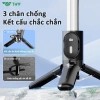TNW L8mini Gậy selfie 3 chân mini Bluetooth có đèn LED – Chụp ảnh chất lượng, giá ưu đãi 155.821₫ 5