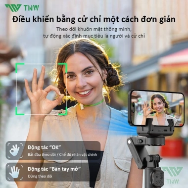 TNW Q19 Gimbal Chống Rung Điện Thoại Quay Phim - Tripod Gậy & Đèn LED 839.000₫ 2 TNW Q19 Gimbal Chống Rung Điện Thoại Quay Phim - Tripod Gậy & Đèn LED 839.000₫ 2