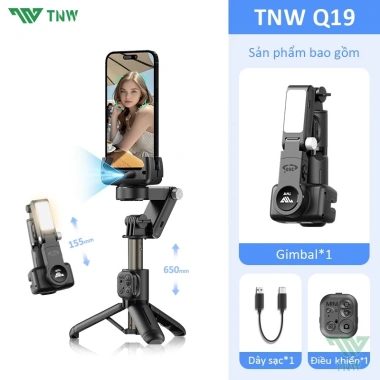 TNW Q19 Gimbal Chống Rung Điện Thoại Quay Phim - Tripod Gậy & Đèn LED 839.000₫