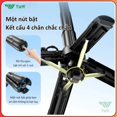 TNW T26 Tripod Mini Bluetooth - Gậy selfie Capgrip cho điện thoại, 119.000đ 5