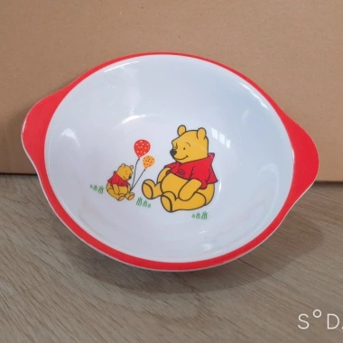 Tô Ăn Dặm Nhựa Melamine TE05L Hình Con Gấu - Dày Dặn, An Toàn, Giá 33.000 VND