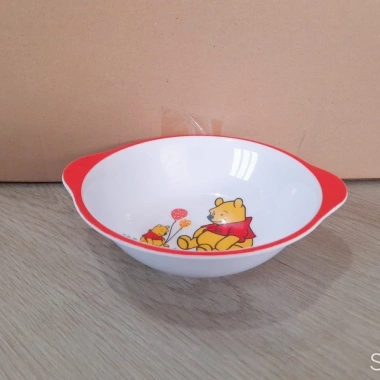 Tô Ăn Dặm Nhựa Melamine TE05L Hình Con Gấu - Dày Dặn, An Toàn, Giá 33.000 VND