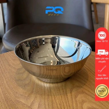 Tô bát inox 18/10 Chockmen 20cm 2 lớp chống bỏng cách nhiệt Giá ưu đãi 295.000 VND Tô bát inox 18/10 Chockmen 20cm 2 lớp chống bỏng cách nhiệt Giá ưu đãi 295.000 VND