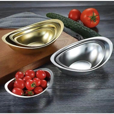 Tô Bát Inox Hình Thỏi Vàng - Thỏi Bạc Đa Năng, Mang Tài Lộc, Giá 150.000 VNĐ