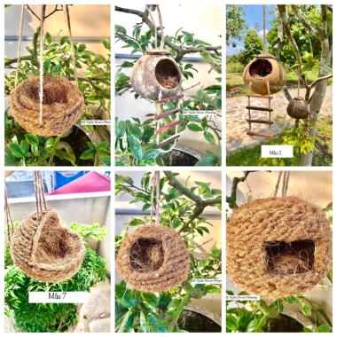 Tổ Chim cho chuột, sóc bay, yến & bò sát - Giá 35.000đ (giảm từ 43.050đ) 2