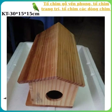 Tổ chim gỗ đa năng cho yến phụng, manh manh, chim nho – Giá ưu đãi 110.000đ