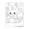Tô Màu Pikachu Đồ Chơi Thủ Công Tập Tô Cho Bé - Giá Ưu Đãi 30.000 VND 5