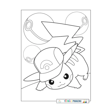 Tô Màu Pikachu Đồ Chơi Thủ Công Tập Tô Cho Bé - Giá Ưu Đãi 30.000 VND