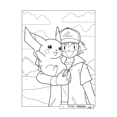 Tô Màu Pikachu Đồ Chơi Thủ Công Tập Tô Cho Bé - Giá Ưu Đãi 30.000 VND