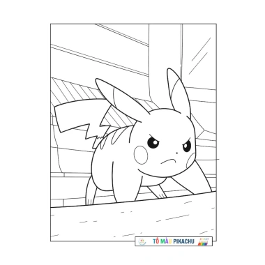 Tô Màu Pikachu Đồ Chơi Thủ Công Tập Tô Cho Bé - Giá Ưu Đãi 30.000 VND