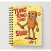 Tô màu Tung Tung Sahur Tập 2 - 20 trang A5, nhiều nhân vật, tô thông minh, 15.400₫