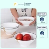 Tô Sứ Trắng Viền Đen Cao Cấp - Bát Mì Ramen Loe, Giá ưu đãi 24.000đ - MTA-MART2 3