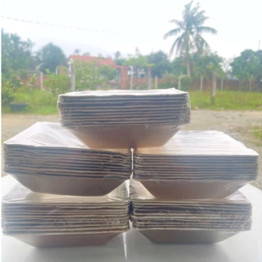 Tô súp lớn mo cau 16cm ép nhiệt – Chén sinh học nhà hàng & picnic - MOKAU 6