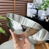 Tô trộn bột salad inox 18/10 19/22/27cm – thau thố làm bánh, ướp thịt, đựng thực phẩm 3