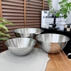 Tô trộn bột salad inox 18/10 19/22/27cm – thau thố làm bánh, ướp thịt, đựng thực phẩm 13