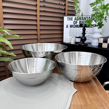 Tô trộn bột salad inox 18/10 19/22/27cm – thau thố làm bánh, ướp thịt, đựng thực phẩm 13 Tô trộn bột salad inox 18/10 19/22/27cm – thau thố làm bánh, ướp thịt, đựng thực phẩm 13