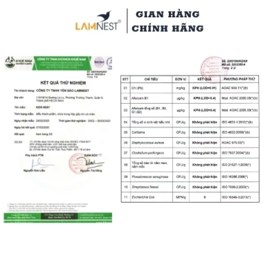 Tổ Yến Chưng Đông Trùng Hạ Thảo LamNest 4g tươi nguyên chất - Hũ 70ml, Giá ưu đãi 74.000 VND