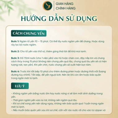 Tổ Yến Sào Thô Ít Lông Khánh Hòa Nguyên Chất - Sợi Già Gân Dai, Ngon, Hoàng Xuân Yến 3