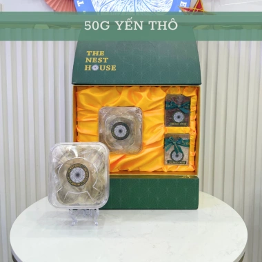 Tổ yến sào thô ít lông nguyên chất nguyên tổ 100g The Nest House 1.150.000 VND 10