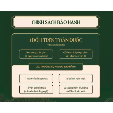 Tổ yến thô cao cấp Yến Sào Kingnest – Top 10 Châu Á, tặng đường phèn và táo đỏ, giảm còn 1.295.000₫