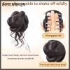 Tóc Bun Chignon Lộn Xộn, Kẹp Tóc, Lông Tơ Xoăn Đuôi Ngựa Nữ - Giá Ưu Đãi 76.572 VND 3