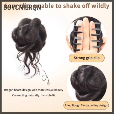 Tóc Bun Chignon Lộn Xộn, Kẹp Tóc, Lông Tơ Xoăn Đuôi Ngựa Nữ - Giá Ưu Đãi 76.572 VND 3 Tóc Bun Chignon Lộn Xộn, Kẹp Tóc, Lông Tơ Xoăn Đuôi Ngựa Nữ - Giá Ưu Đãi 76.572 VND 3