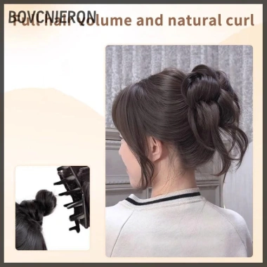 Tóc Bun Chignon Lộn Xộn, Kẹp Tóc, Lông Tơ Xoăn Đuôi Ngựa Nữ - Giá Ưu Đãi 76.572 VND 4 Tóc Bun Chignon Lộn Xộn, Kẹp Tóc, Lông Tơ Xoăn Đuôi Ngựa Nữ - Giá Ưu Đãi 76.572 VND 4