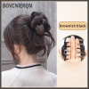 Tóc Bun Chignon Lộn Xộn, Kẹp Tóc, Lông Tơ Xoăn Đuôi Ngựa Nữ - Giá Ưu Đãi 76.572 VND 6