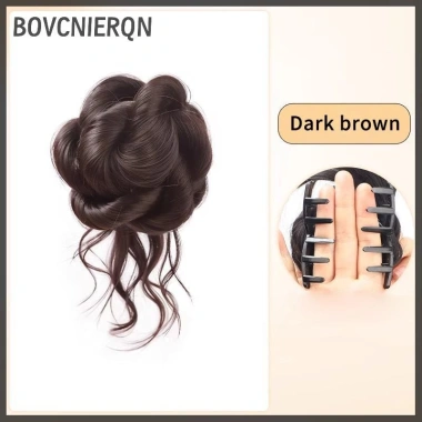 Tóc Bun Chignon Lộn Xộn, Kẹp Tóc, Lông Tơ Xoăn Đuôi Ngựa Nữ - Giá Ưu Đãi 76.572 VND