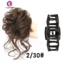 Tóc Bun Chignon xoăn kẹp tóc co giãn Scrunchy giả tóc nữ - 47.000đ Springevenstar 7