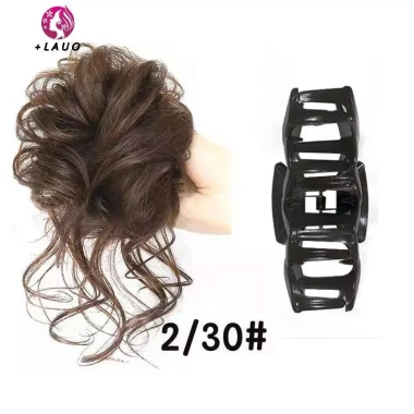 Tóc Bun Chignon xoăn kẹp tóc co giãn Scrunchy giả tóc nữ - 47.000đ Springevenstar 7