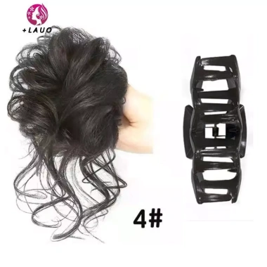 Tóc Bun Chignon xoăn kẹp tóc co giãn Scrunchy giả tóc nữ - 47.000đ Springevenstar 8
