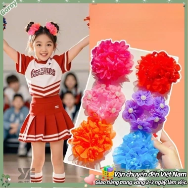 Tóc Bun Lưới Hoa – Phụ Kiện Tóc Công Chúa Nhỏ Giao Hàng Nhanh Giá 33.500đ