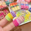 Tóc Co Giãn Cao Su Mini Nhiều Màu Không Kéo Xước cho Bé Gái - Lô Hàng Địa Phương 7