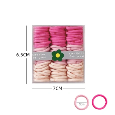 Tóc Co Giãn Cao Su Mini Nhiều Màu Không Kéo Xước cho Bé Gái - Lô Hàng Địa Phương 9