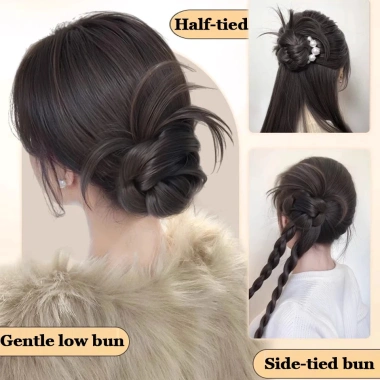 Tóc Đuôi Ngựa & Tóc Giả Nắm Bắt, Kẹp Băng Đô Maruko – Phụ Kiện cho Phụ Nữ