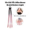 Tóc giả 3 bím Boxer Braid Ombre Light cá tính, phong cách Tết, chỉ 10.000 VND 5