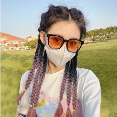 Tóc giả 3 bím Boxer Braid Ombre Light cá tính, phong cách Tết, chỉ 10.000 VND