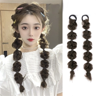 Tóc giả Bím Đuôi Ngựa Tự Nhiên 1 Pick Đánh Bóng - Ganten Giá ưu đãi 35.890₫