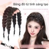 Tóc Giả Bím Tết Dài Dán Ma Thuật - Băng Tóc Nữ Đỉnh Đầu Giá 85.000, Giảm Giá