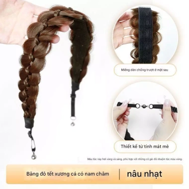 Tóc Giả Bím Tết Dài Dán Ma Thuật - Băng Tóc Nữ Đỉnh Đầu Giá 85.000, Giảm Giá 7 Tóc Giả Bím Tết Dài Dán Ma Thuật - Băng Tóc Nữ Đỉnh Đầu Giá 85.000, Giảm Giá 7