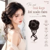 Tóc giả búi kẹp xoắn bím phong cách cổ trang cho áo dài Tết–Giá ưu đãi 105.000đ