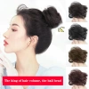 Tóc giả bun xoăn co giãn Đuôi ngựa - Fixator tạo kiểu, phần mở rộng, giá 36.200 VND 8