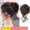 Tóc giả bun xoăn co giãn Đuôi ngựa - Fixator tạo kiểu, phần mở rộng, giá 36.200 VND 10