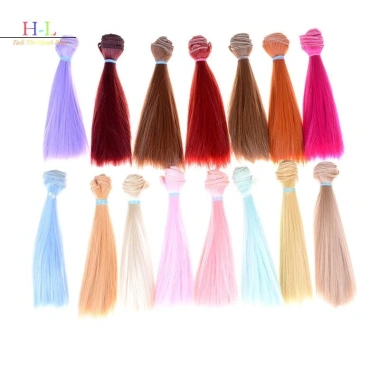 Tóc giả búp bê 15cm dày 1/3‑1/6, màu óc, thích hợp cho trẻ em – Giá ưu đãi 53.240₫